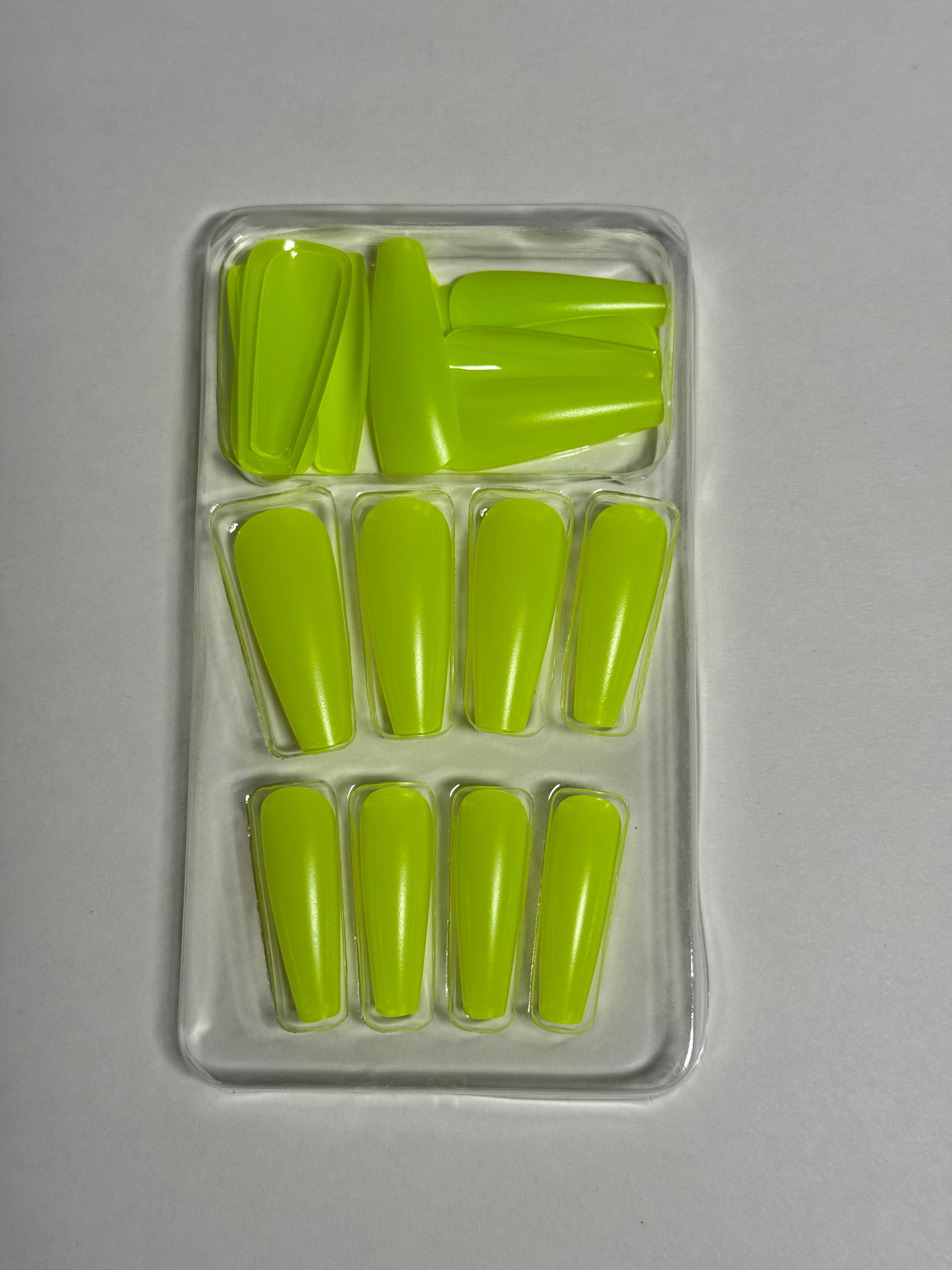 Color Bloqz- Neon Green