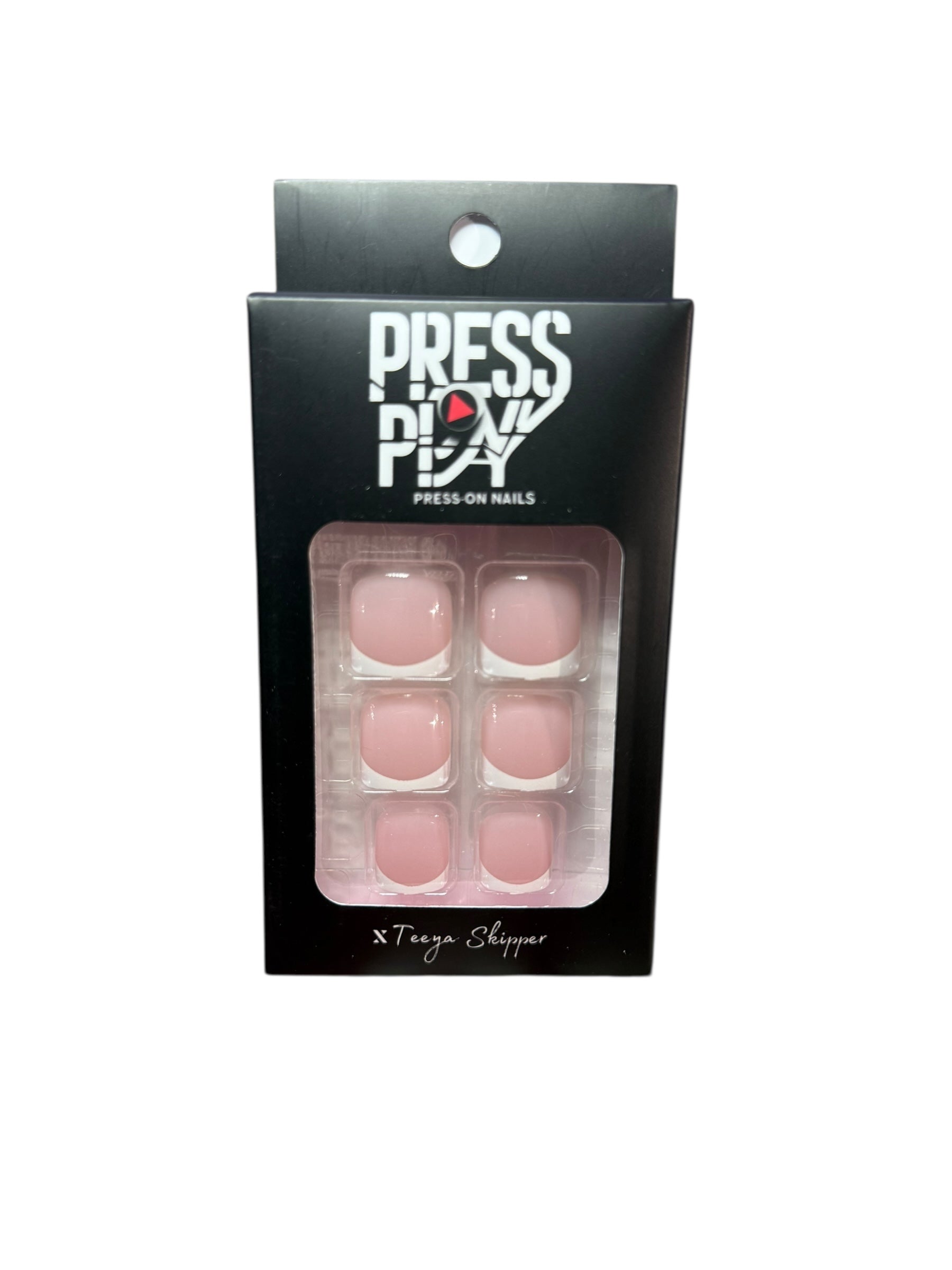 "Berry French" Presson Toe Nails